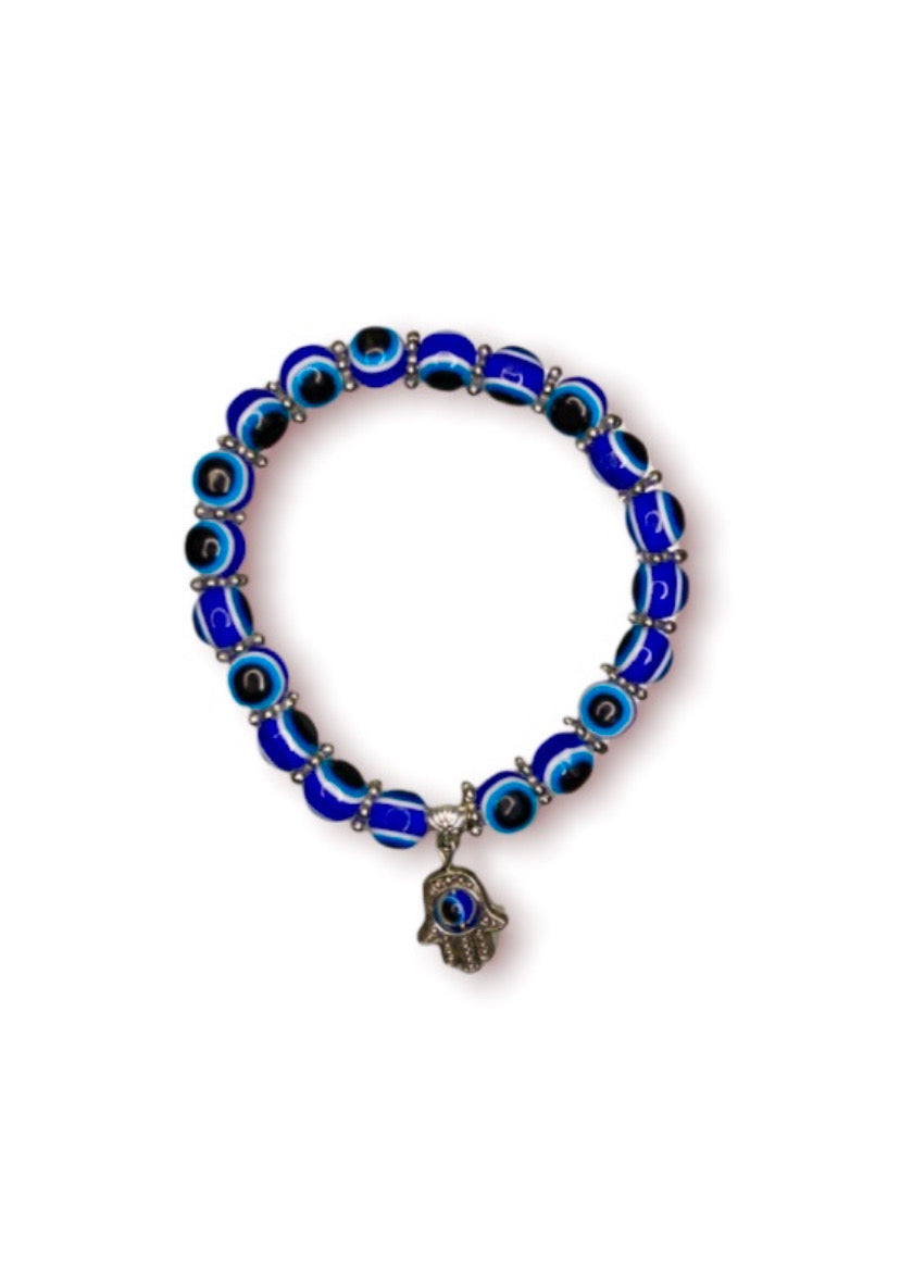 EVIL EYE PALM BRACELET - DIVINEMADE