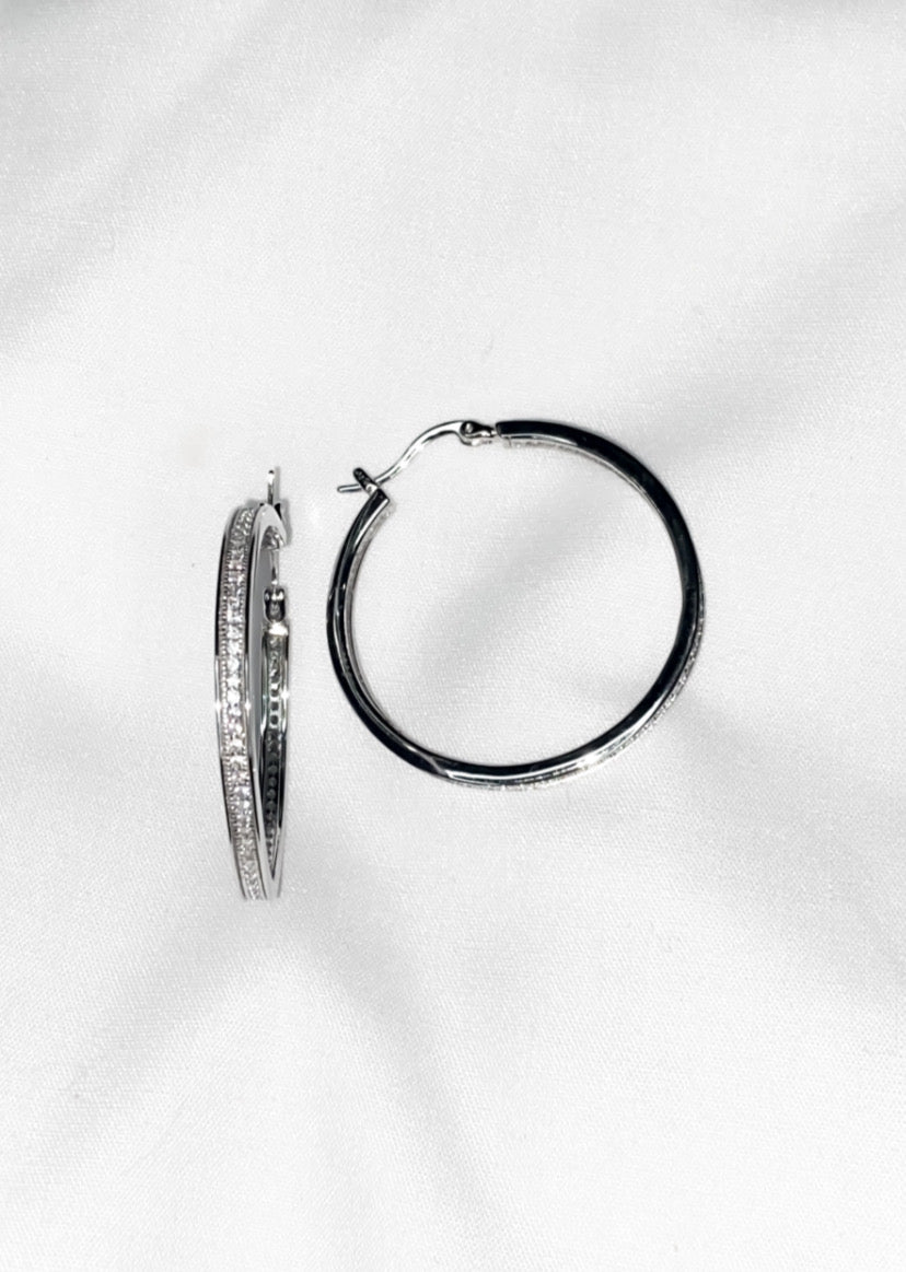 Ice Hoops Earrings - Giselle's Collection